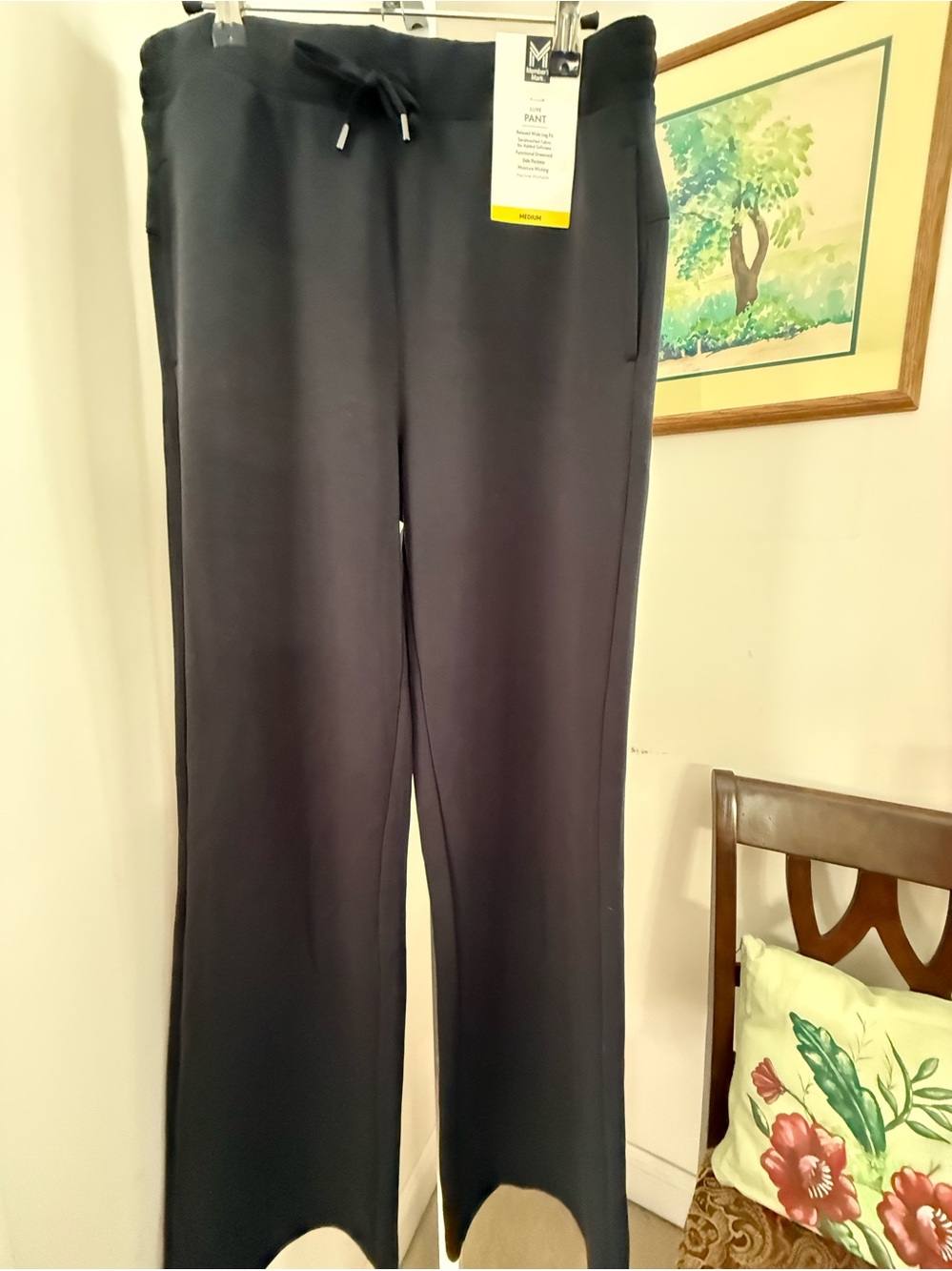 Members Mark Luxe Pants. NWT. Size Medium